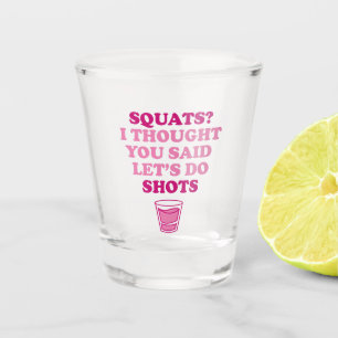 Verre A Shot Faisons des shots - Verre à shot