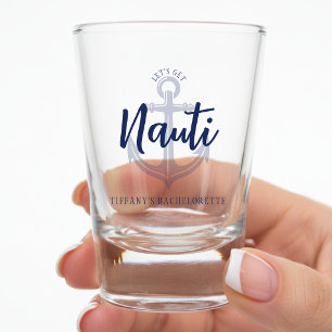 Verre A Shot Faisons-nous Folles Ancre Bleue Enterrement de Vie