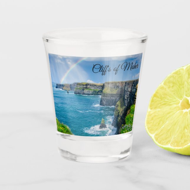Verre A Shot Falaises de Moher (Devant)