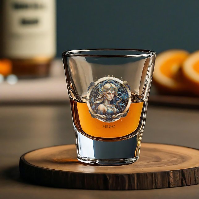 Verre A Shot Fantaisie Symbolique d'Astrologie Moderne Céleste  (Créateur téléchargé)