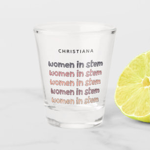 Verre A Shot Femmes personnalisées dans les dons de stémonistes