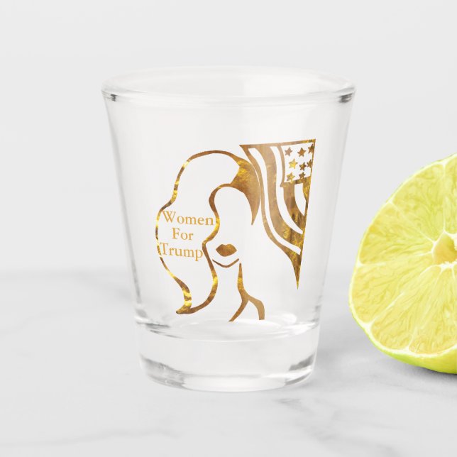 VERRE A SHOT FEMMES POUR TRUMP (Devant)
