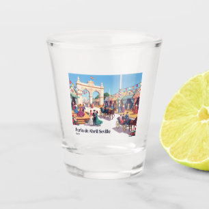 Verre A Shot Feria de Abril Séville Espagne