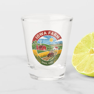 Verre A Shot Ferme en Iowa