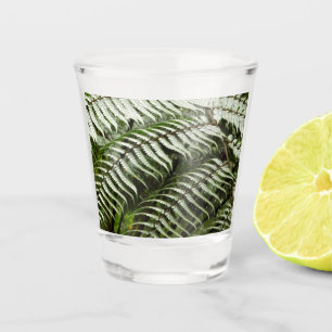 Verre A Shot Ferry Fronds II Nature verte