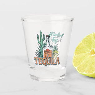 Verre A Shot Fête à thème Fueled By Tequila