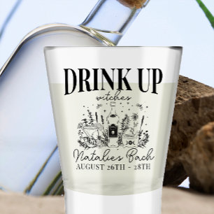 Verre A Shot Fête de Bachelorette Coven de mariée sur mesure