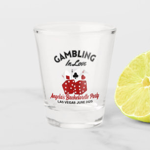Verre A Shot Fête de Bachelorette personnalisée au Casino Las V