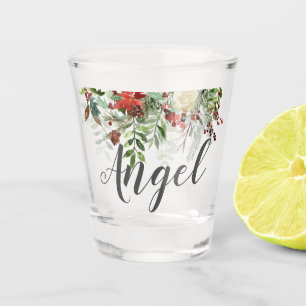 Verre A Shot Fête de mariage des Verts de Noël