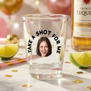 Verre A Shot Fête d'enterrement de vie de jeune fille drôle et
