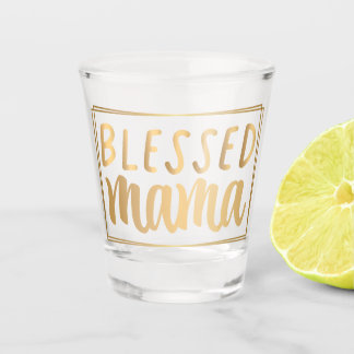 Verre A Shot Fête des mères Amour maman