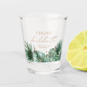 Verre A Shot Fête du week-end de Bachelorette Tropical Favorise