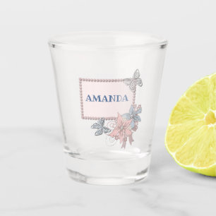 Verre A Shot fête, fête, fête de bachelorette