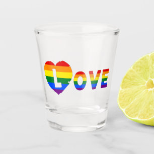 Verre A Shot Fierté AMOUR