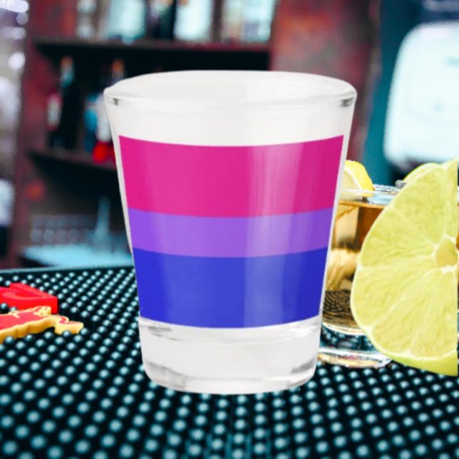 Verre A Shot Fierté Bi (Créateur téléchargé)
