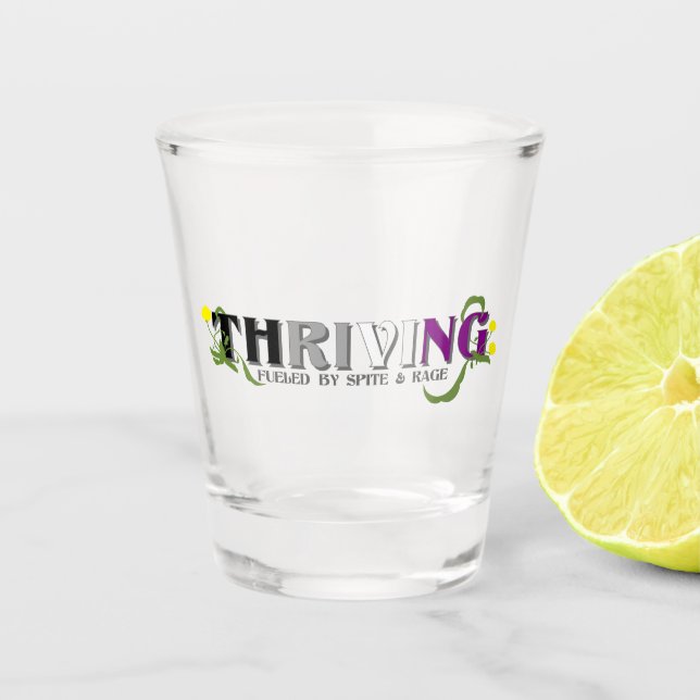 Verre A Shot Fierté d'As Thriving (Devant)