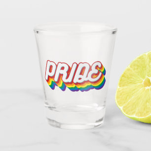 Verre A Shot Fierté  Style des années 70