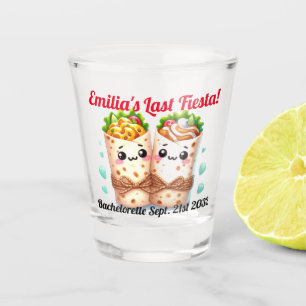 Verre A Shot Fiesta Shot Verre Burritos Bachelorette personnali