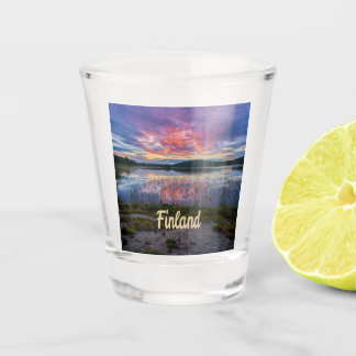 Verre A Shot Finlande Helsinki Europe du Nord