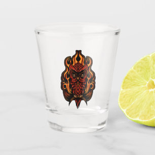 Verre A Shot Fire owl