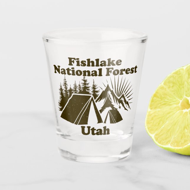 Verre A Shot Fishlake National Forest Utah (Devant)