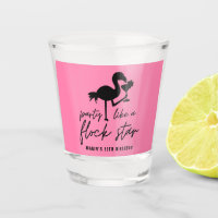 Flamant rose rose Flock Star Plage tropicale Anniv