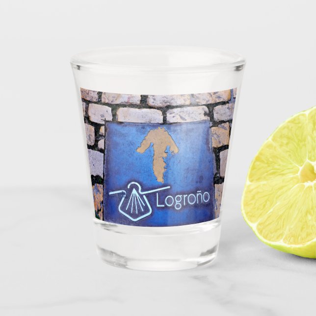 Verre A Shot Flèche jaune (Devant)