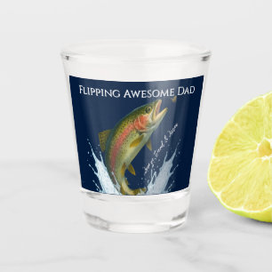 Verre A Shot Flime Awesome papa noms d'enfants