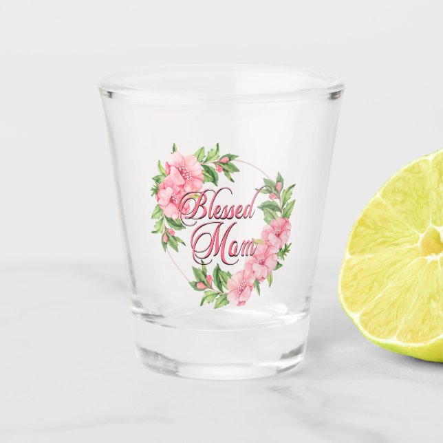 Verre A Shot Floral Wreath Béni Maman (Devant)