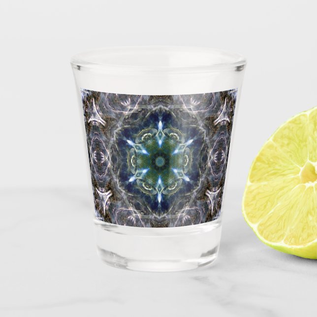 Verre A Shot Folk Mandala (Devant)