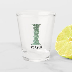 Verre A Shot Fond décoratif du 16e siècle Celtique I
