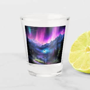 Verre A Shot Forêt enchantée
