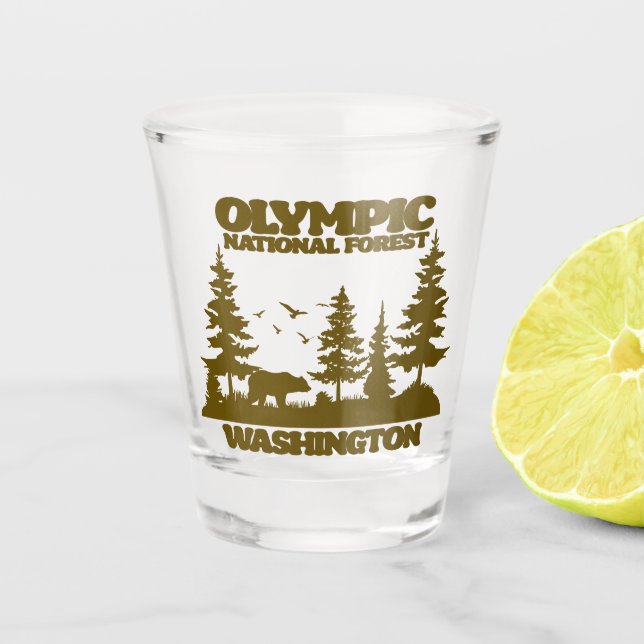 Verre A Shot Forêt nationale olympique (Devant)