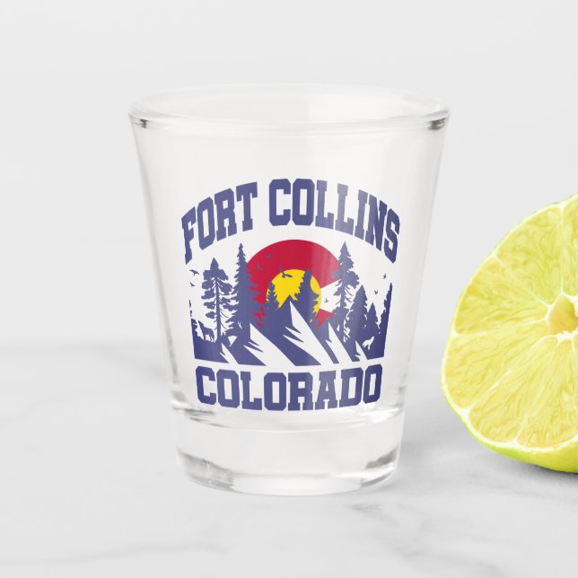 Verre A Shot Fort Collins, Colorado (Devant)