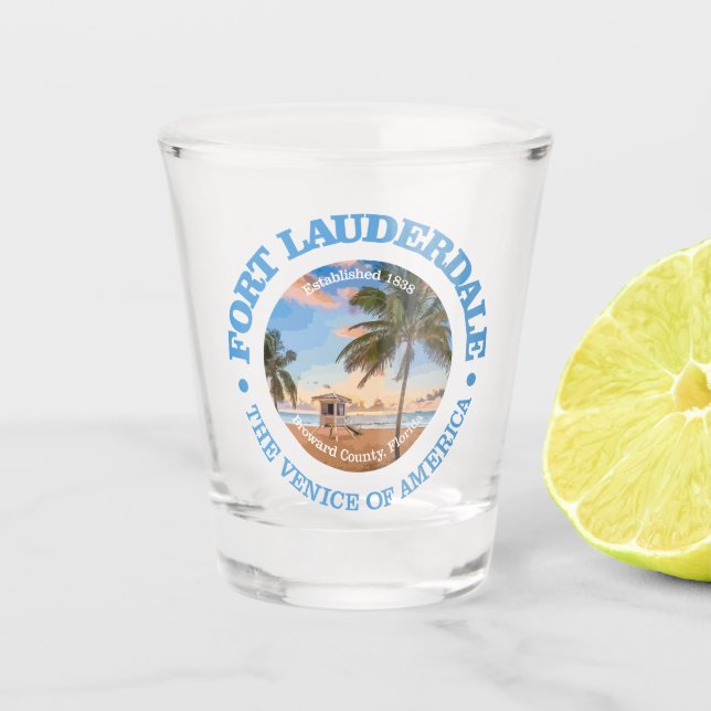 Verre A Shot Fort Lauderdale (C) (Devant)