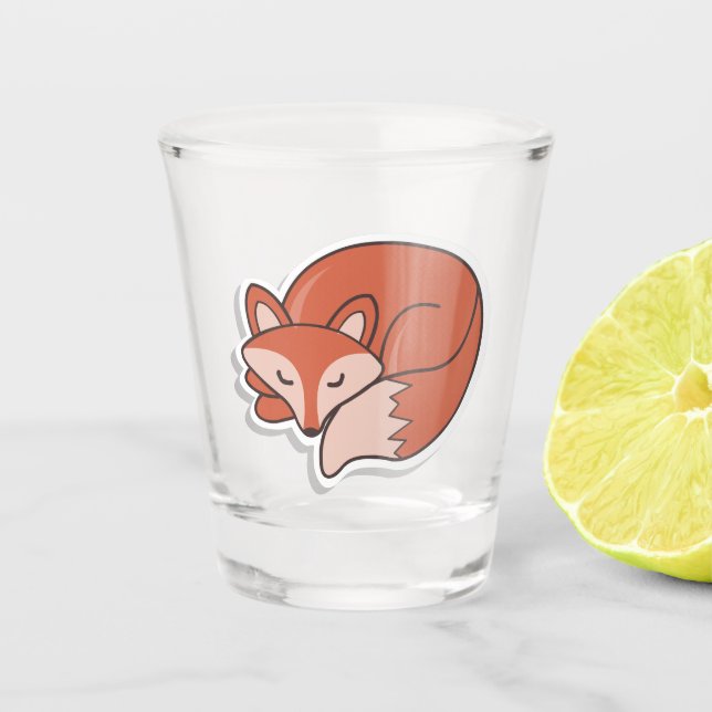 Verre A Shot Fox Sleep (Devant)