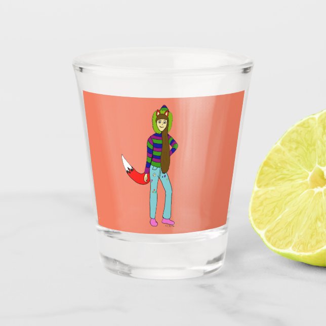 Verre A Shot foxgirl (Devant)