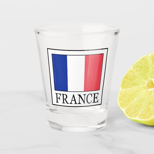 Verre A Shot France (Devant)