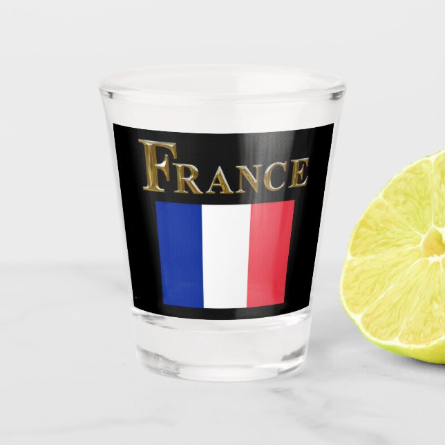 VERRE A SHOT FRANCE (Devant)
