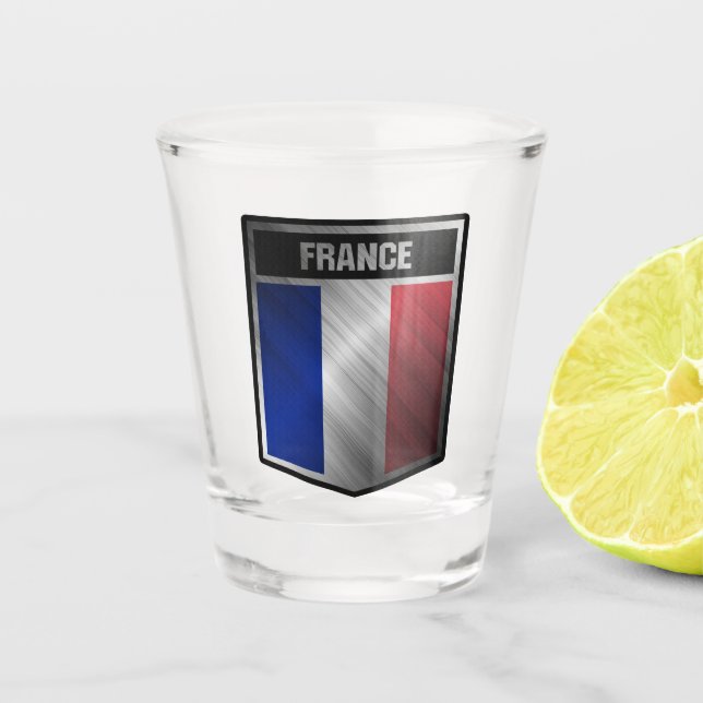 Verre A Shot France (Devant)