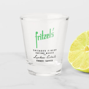 Verre A Shot Fritzel's Restaurant, State & Lake, Chicago, IL