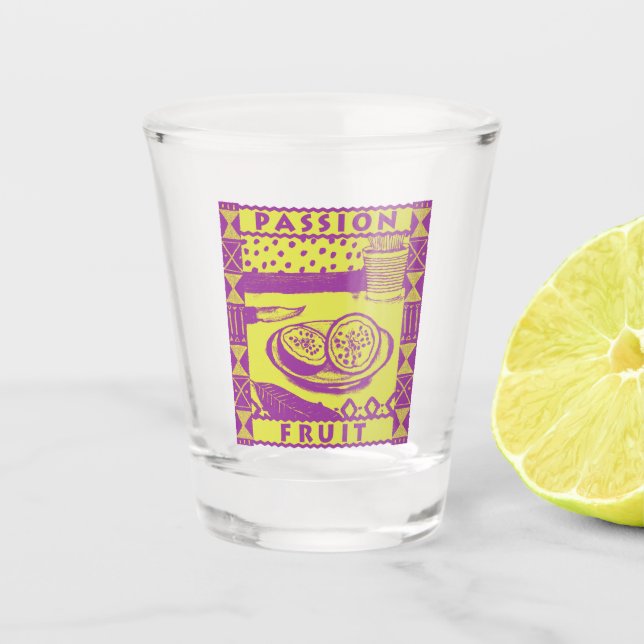 Verre A Shot Fruit de passion (Devant)