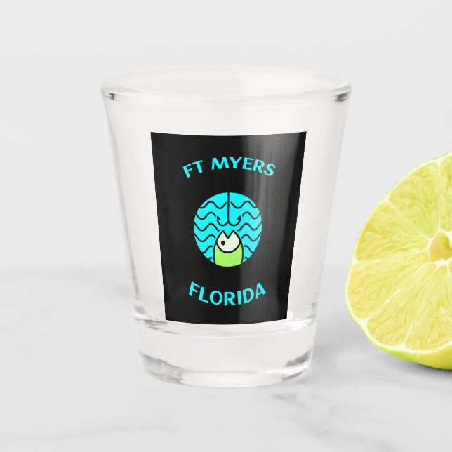 Verre A Shot ft myers floride pêche géniale (Devant)