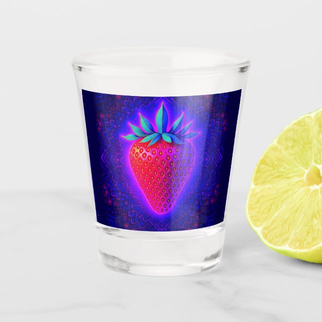 VERRE A SHOT FUN DESSERTS (STRAWBERRY) (Devant)