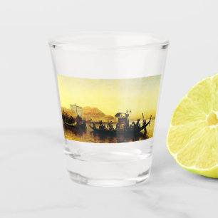 Verre A Shot Funérailles d'une maman sur le Nil par Frederick A