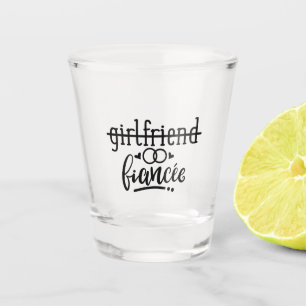 Verre A Shot Funny Girl friend Fiançailles