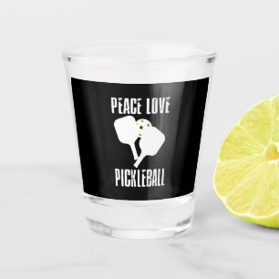Verre A Shot Funny Pickleball