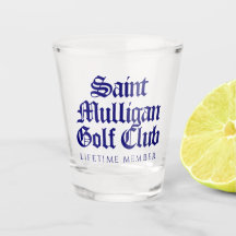 Funny Saint Mulligan Golf Club Membre à vie