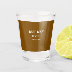 Verre A Shot garçon d'honneur enterrement de vie de jeune fille