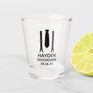 Verre A Shot Garçon d'honneur tenue de soirée